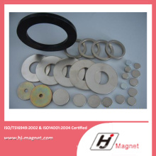 China Manufacture High Quality Zinc Ring Shape NdFeB Magnet
